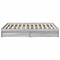 vidaXL Bed Frame with Drawers without Mattress Grey Sonoma 120x200 cm