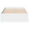 vidaXL Bed Frame with Drawers without Mattress White 90x200 cm
