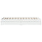 vidaXL Bed Frame with Drawers without Mattress White 90x200 cm