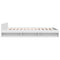 vidaXL Bed Frame with Drawers without Mattress White 120x200 cm
