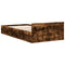 vidaXL Bed Frame with Drawer without Mattress Smoked Oak 90x190 cm Single
