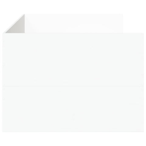 vidaXL Daybed with Drawers without Mattress White 100x200 cm