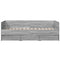 vidaXL Daybed with Drawers without Mattress Grey Sonoma 100x200 cm