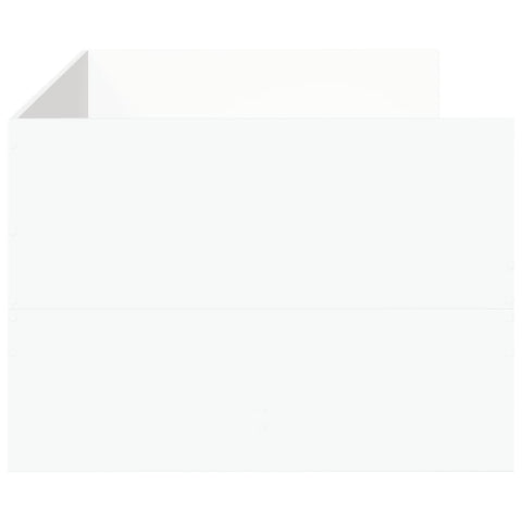 vidaXL Daybed with Drawers without Mattress White 90x190 cm Single