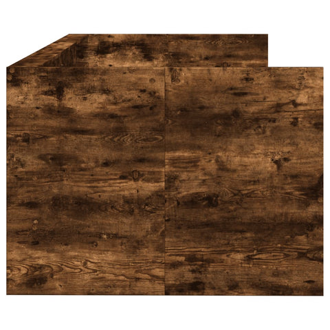 vidaXL Daybed with Drawers without Mattress Smoked Oak 100x200 cm