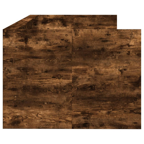 vidaXL Daybed with Drawers without Mattress Smoked Oak 90x200 cm