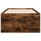 vidaXL Daybed with Drawers without Mattress Smoked Oak 90x190 cm Single