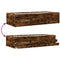 vidaXL Daybed with Drawers without Mattress Smoked Oak 90x190 cm Single