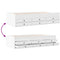 vidaXL Daybed with Drawers without Mattress White 75x190 cm Small Single
