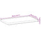 vidaXL Floating Shelf 40x20x2 cm Untreated Solid Wood Acacia