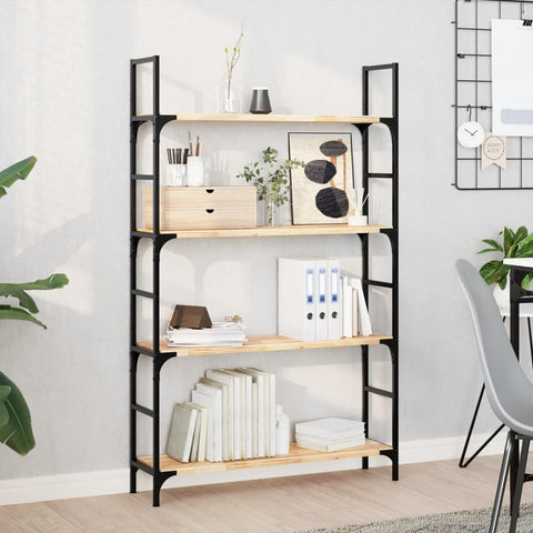 vidaXL Floating Shelf 100x20x2 cm Untreated Solid Wood Acacia