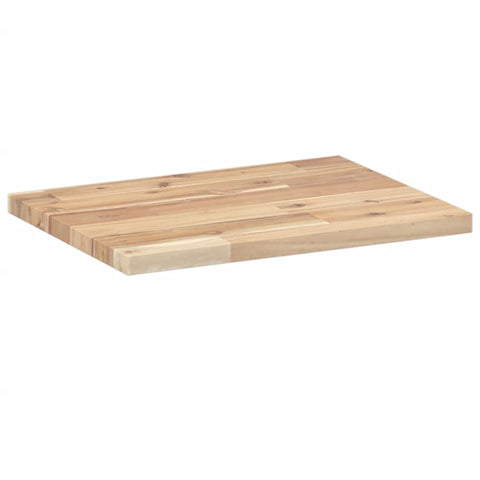 vidaXL Floating Shelf 40x30x2 cm Untreated Solid Wood Acacia