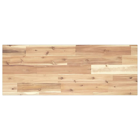 vidaXL Floating Shelf 80x30x2 cm Untreated Solid Wood Acacia