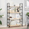 vidaXL Floating Shelf 80x30x2 cm Untreated Solid Wood Acacia