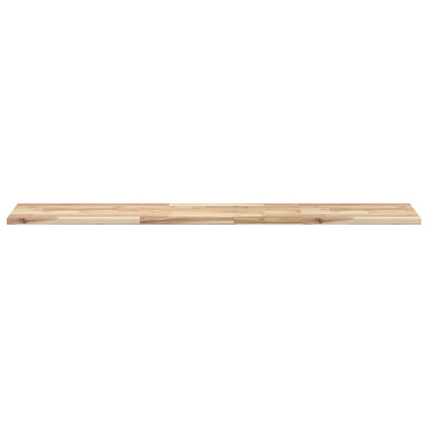 vidaXL Floating Shelves 4 pcs 120x30x2 cm Untreated Solid Wood Acacia