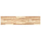 vidaXL Floating Shelf 140x30x2 cm Untreated Solid Wood Acacia