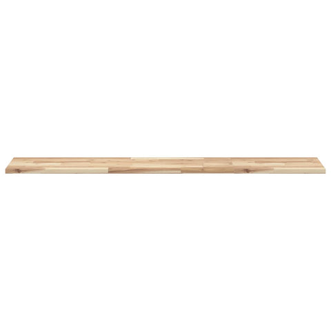 vidaXL Floating Shelves 3 pcs 160x30x2 cm Untreated Solid Wood Acacia