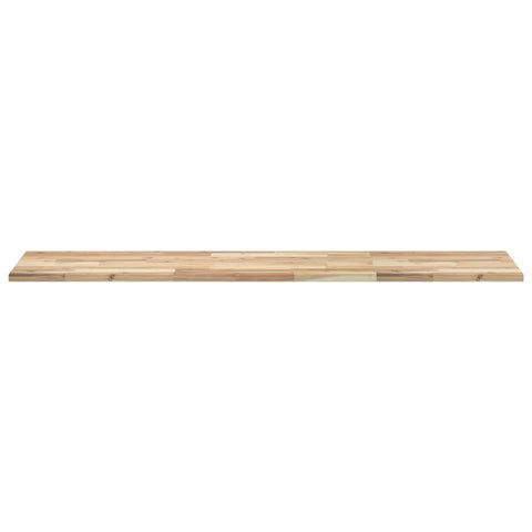 vidaXL Floating Shelves 3 pcs 140x40x2 cm Untreated Solid Wood Acacia