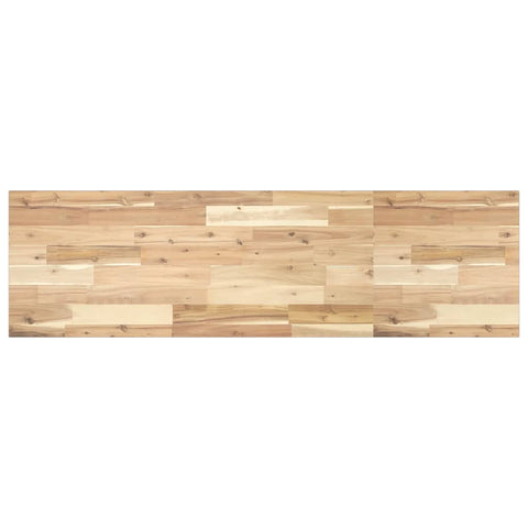 vidaXL Floating Shelves 4 pcs 140x40x2 cm Untreated Solid Wood Acacia