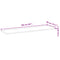 vidaXL Floating Shelves 4 pcs 160x40x2 cm Untreated Solid Wood Acacia