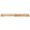 vidaXL Floating Shelf 100x20x4 cm Untreated Solid Wood Acacia