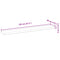 vidaXL Floating Shelf 120x20x4 cm Untreated Solid Wood Acacia
