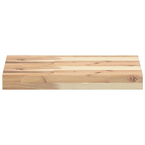 vidaXL Floating Shelf 40x30x4 cm Untreated Solid Wood Acacia