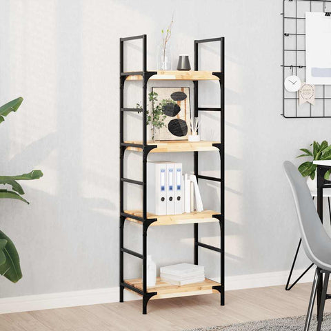 vidaXL Floating Shelf 40x30x4 cm Untreated Solid Wood Acacia