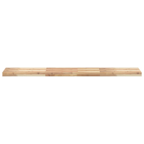 vidaXL Floating Shelves 4 pcs 120x30x4 cm Untreated Solid Wood Acacia