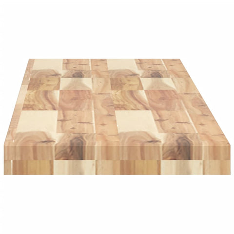 vidaXL Floating Shelves 4 pcs 160x30x4 cm Untreated Solid Wood Acacia