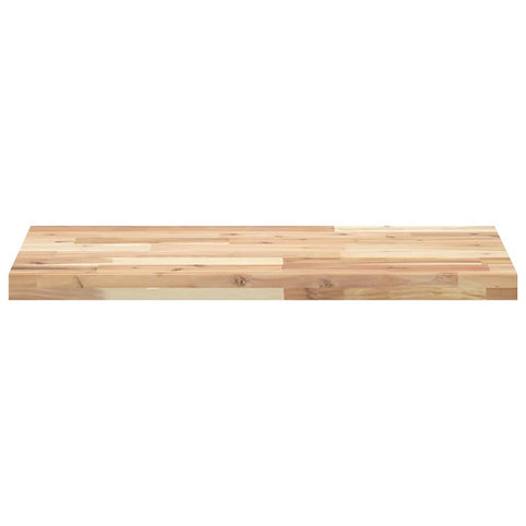 vidaXL Floating Shelf 80x40x4 cm Untreated Solid Wood Acacia