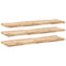 vidaXL Floating Shelves 3 pcs 120x40x4 cm Untreated Solid Wood Acacia