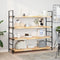 vidaXL Floating Shelves 3 pcs 120x40x4 cm Untreated Solid Wood Acacia