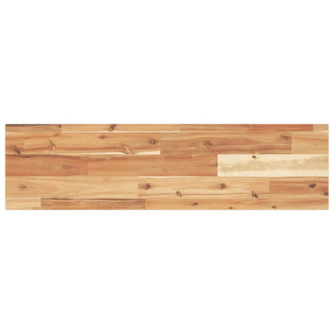 vidaXL Floating Shelf 80x20x2 cm Oil Finished Solid Wood Acacia