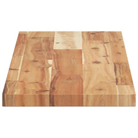 vidaXL Floating Shelf 80x20x2 cm Oil Finished Solid Wood Acacia
