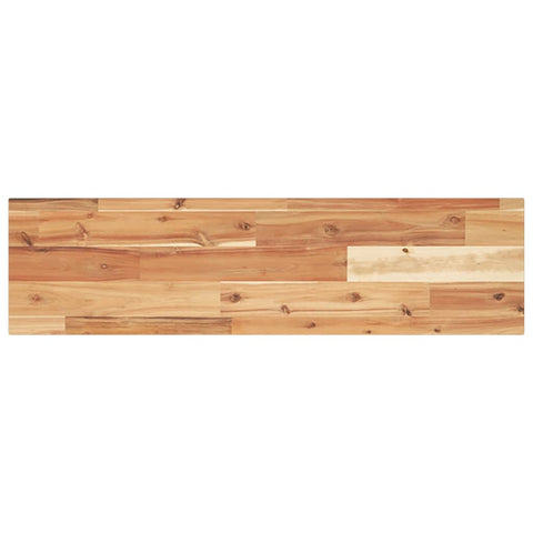vidaXL Floating Shelf 100x20x2 cm Oil Finished Solid Wood Acacia