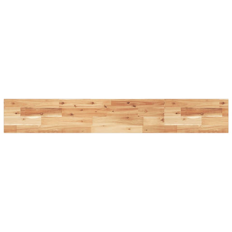 vidaXL Floating Shelf 120x20x2 cm Oil Finished Solid Wood Acacia