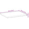 vidaXL Floating Shelf 60x30x2 cm Oil Finished Solid Wood Acacia