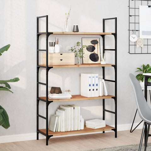 vidaXL Floating Shelf 100x30x2 cm Oil Finished Solid Wood Acacia