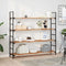 vidaXL Floating Shelf 120x30x2 cm Oil Finished Solid Wood Acacia