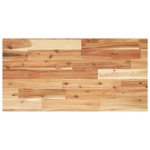 vidaXL Floating Shelf 80x40x2 cm Oil Finished Solid Wood Acacia