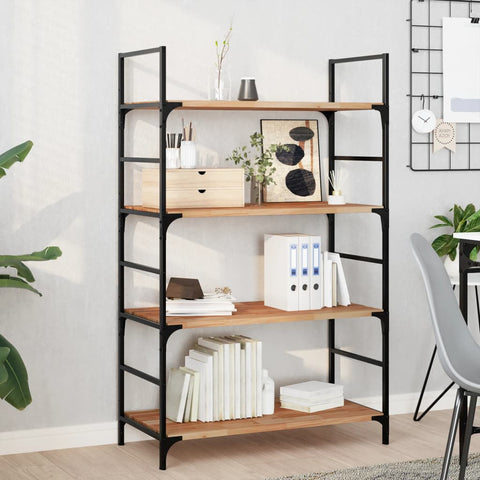 vidaXL Floating Shelf 80x40x2 cm Oil Finished Solid Wood Acacia