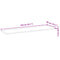 vidaXL Floating Shelves 4 pcs 140x40x2 cm Oil Finished Solid Wood Acacia