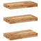 vidaXL Floating Shelves 3 pcs 40x20x4 cm Oil Finished Solid Wood Acacia