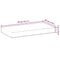 vidaXL Floating Shelves 3 pcs 40x20x4 cm Oil Finished Solid Wood Acacia