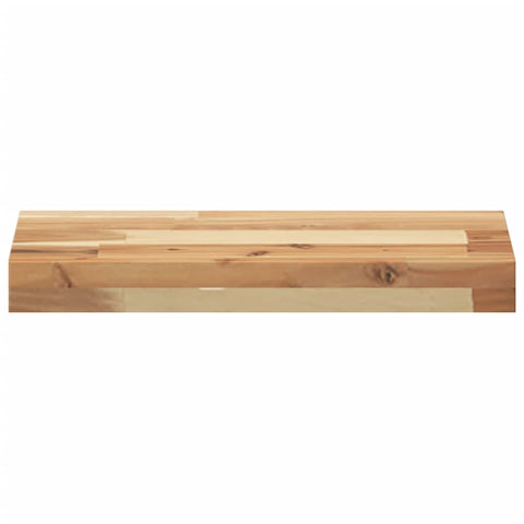 vidaXL Floating Shelves 4 pcs 60x20x4 cm Oil Finished Solid Wood Acacia