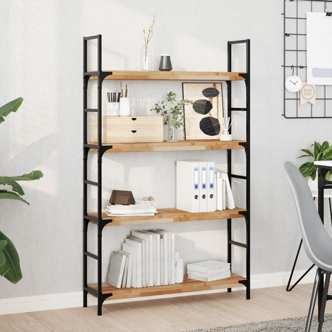 vidaXL Floating Shelf 100x20x4 cm Oil Finished Solid Wood Acacia