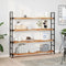 vidaXL Floating Shelf 160x20x4 cm Oil Finished Solid Wood Acacia