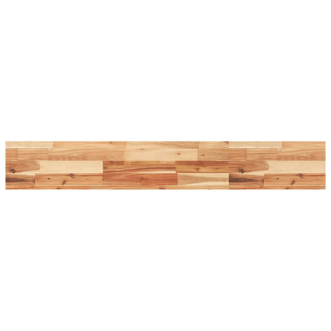 vidaXL Floating Shelves 4 pcs 160x20x4 cm Oil Finished Solid Wood Acacia