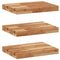 vidaXL Floating Shelves 3 pcs 40x30x4 cm Oil Finished Solid Wood Acacia